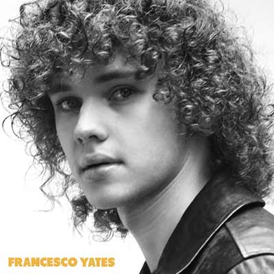 The album art for Francesco Yates' debut self-titled EP