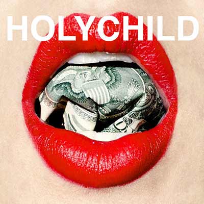 The album art for HOLYCHILD's The Shape of Brat Pop to Come
